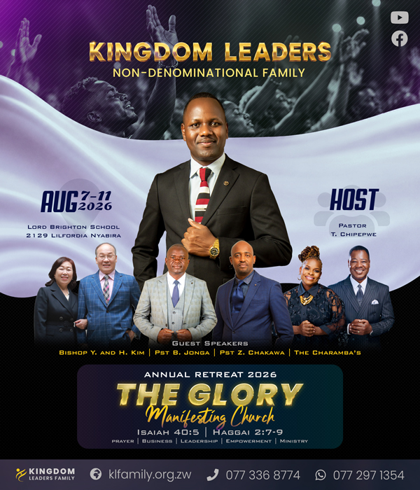 Annual Retreat 2026 — The Glory: Manifesting Church poster